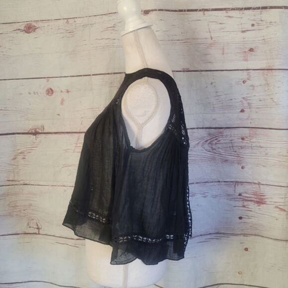 Free People FP One Flaw Away Back Crochet Tank Size XS - Picture 4 of 9